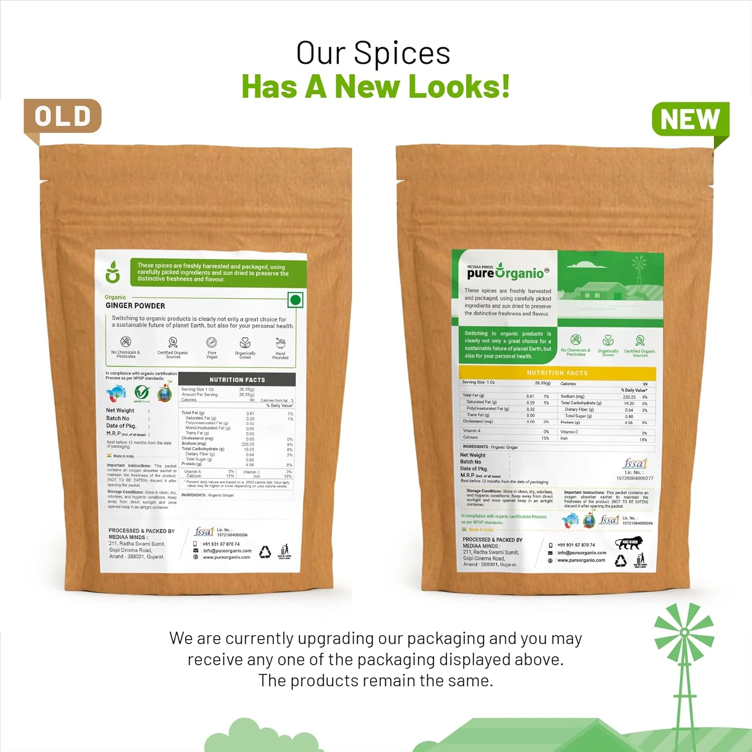 Pure Organic Ginger Powder Organic Dry Ginger Powder - Image 2