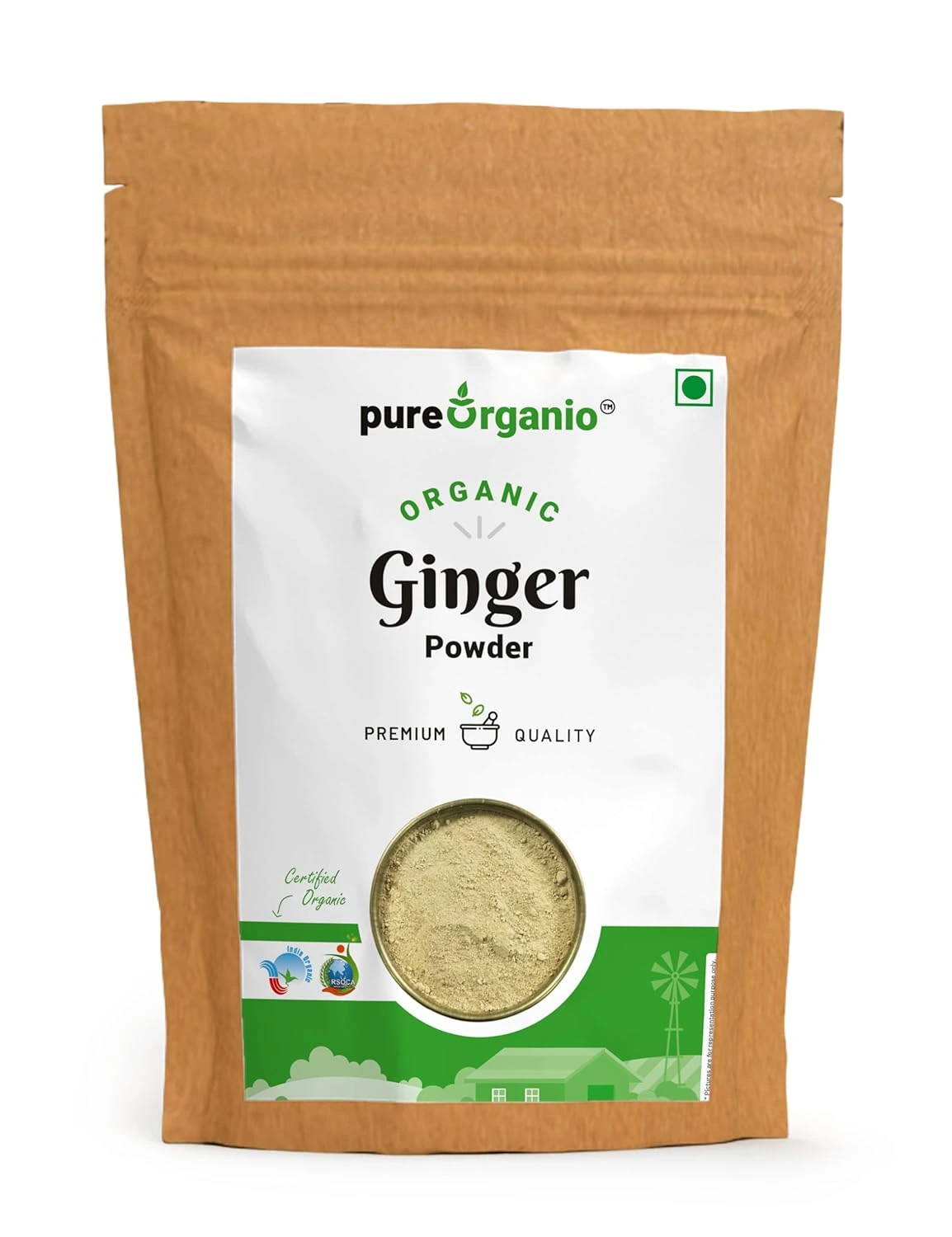 Pure Organic Ginger Powder Organic Dry Ginger Powder - Image 3