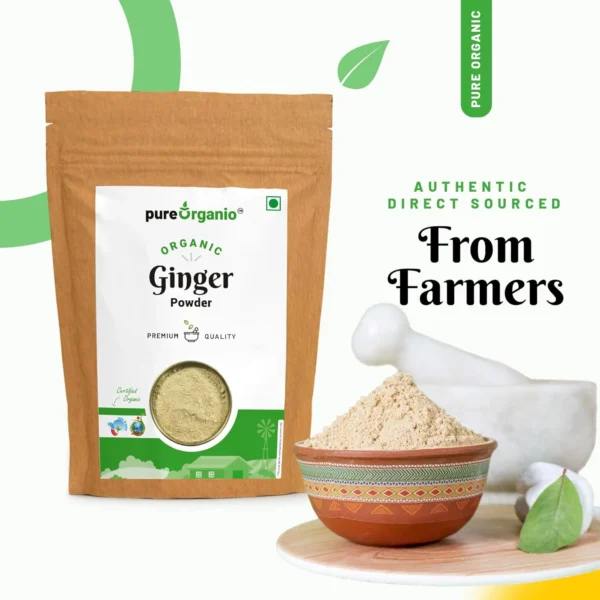 Pure Organic Ginger Powder Organic Dry Ginger Powder – zhilki