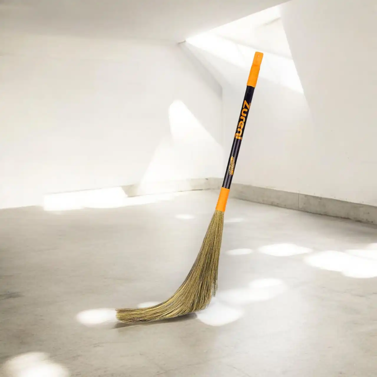 Zhilki Dust Broom with Extendable Long Handle Broom Stick
